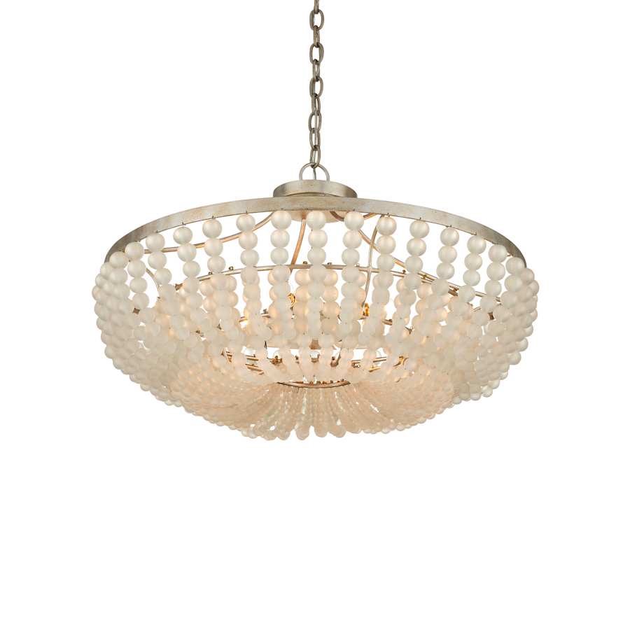 Chanteuse 4 Light 31" Wide Semi-Flush Bowl Ceiling Fixture