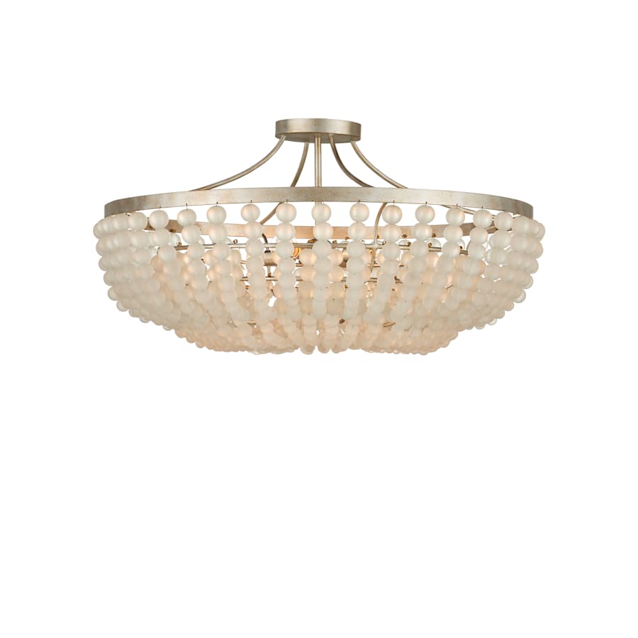 Chanteuse 4 Light 31" Wide Semi-Flush Bowl Ceiling Fixture