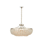 Chanteuse 4 Light 31" Wide Semi-Flush Bowl Ceiling Fixture