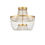 Mademoiselle 22" Wide Semi-Flush Ceiling Fixture