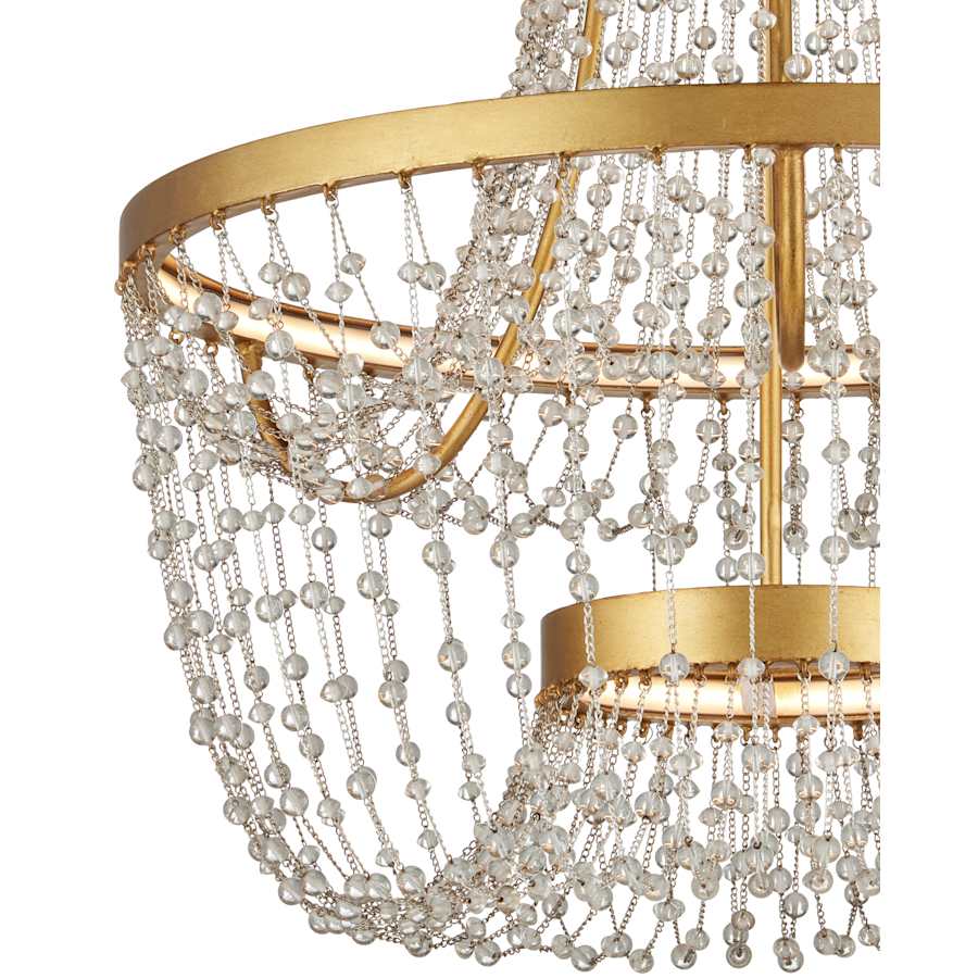 Mademoiselle 22" Wide Semi-Flush Ceiling Fixture