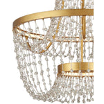 Mademoiselle 22" Wide Semi-Flush Ceiling Fixture