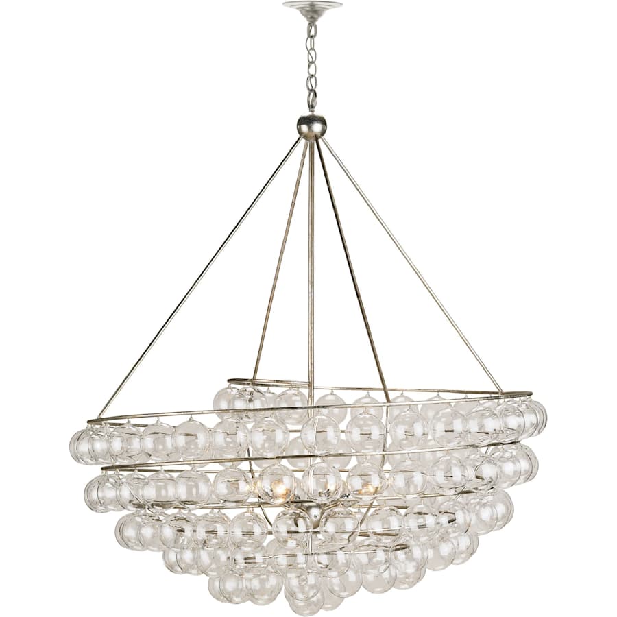Stratosphere 52"H Round 4 Light Chandelier