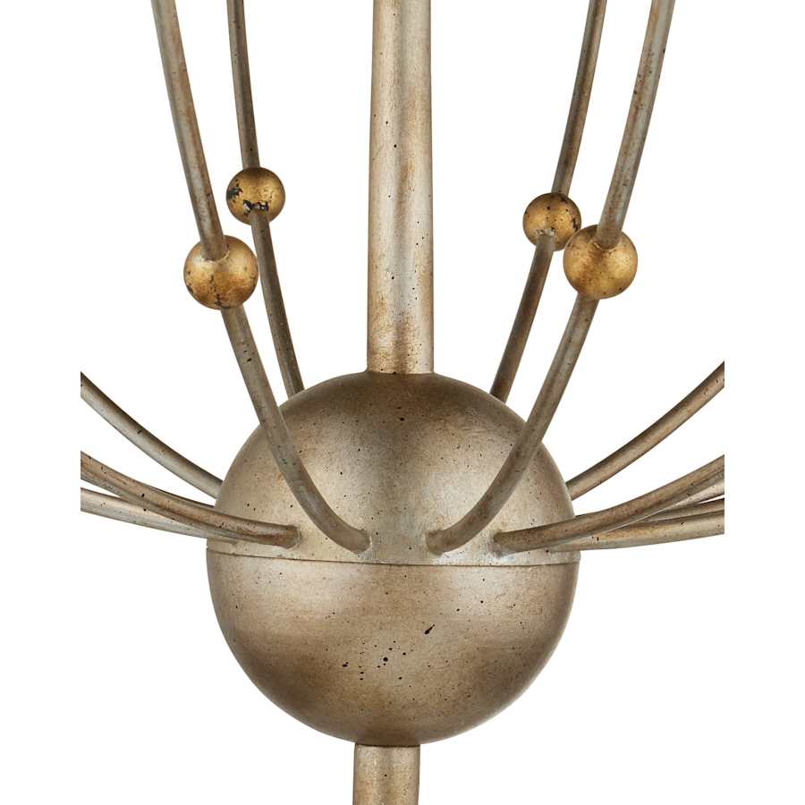 Paradox 61"H 28 Light Large Chandelier with Optional Customizable Shades