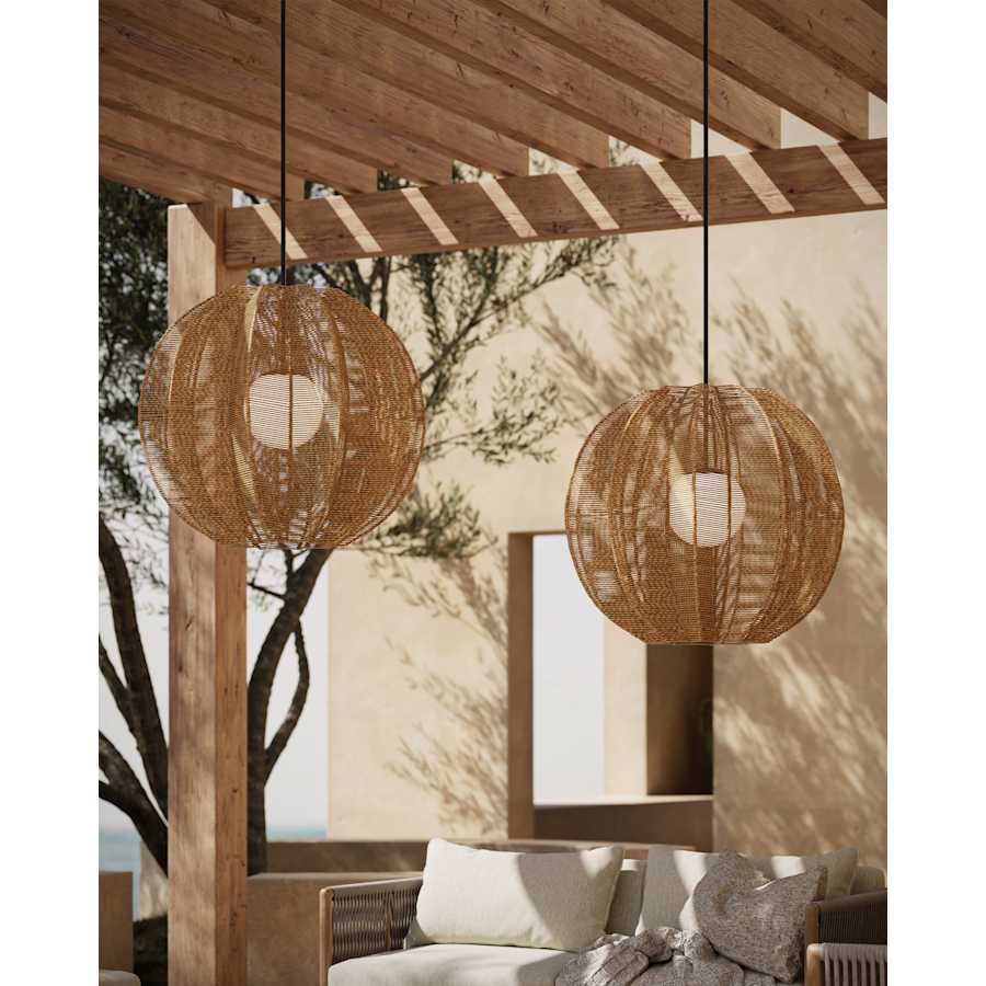 Barbary 34" Wide Outdoor Pendant