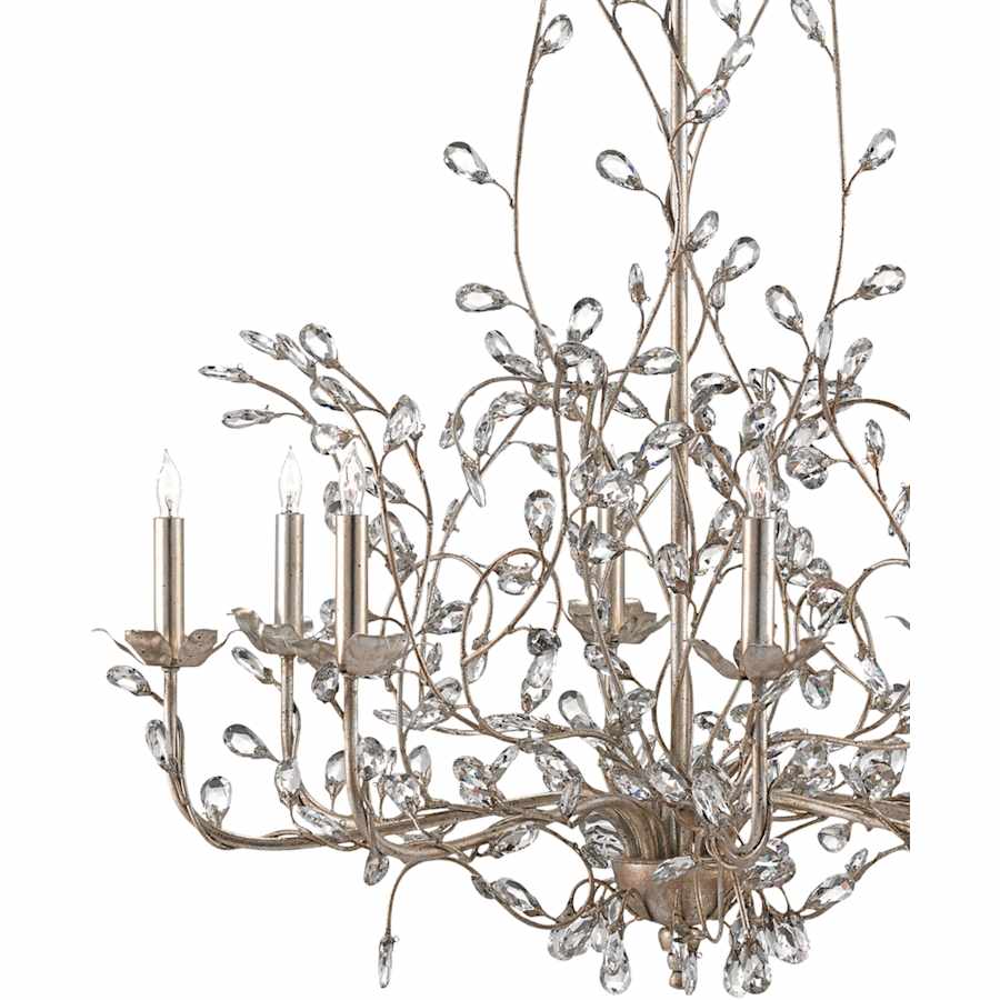 Crystal Bud 8 Light 1 Tier Chandelier