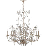 Crystal Bud 8 Light 1 Tier Chandelier