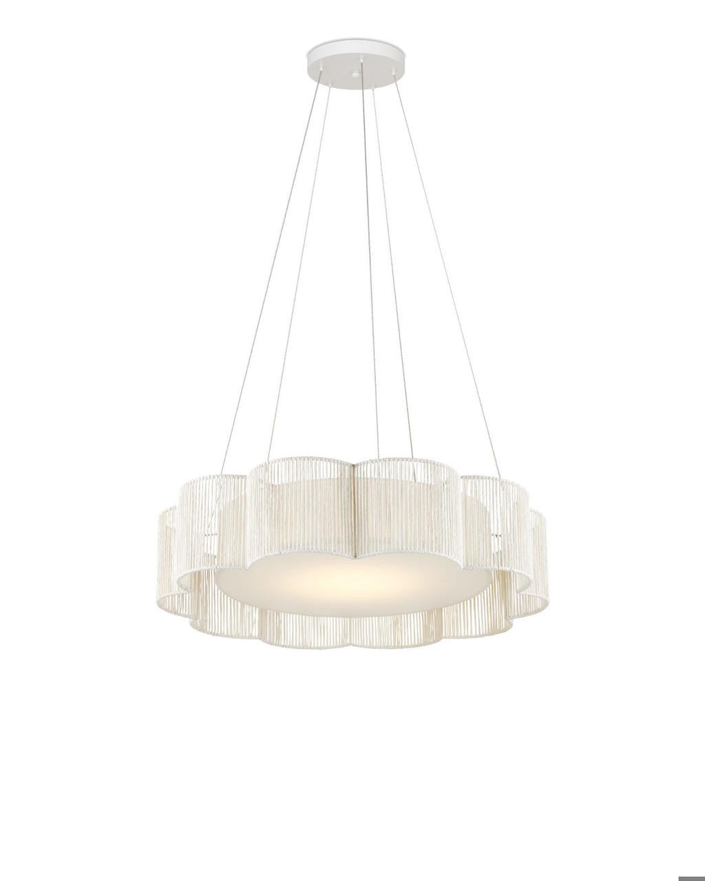 Ancroft White Chandelier