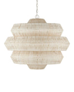 Antibes Medium White Chandelier