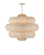 Antibes Medium White Chandelier