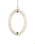 Arietta White Orb Chandelier