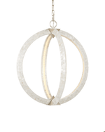 Arietta White Orb Chandelier