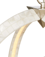 Arietta White Orb Chandelier