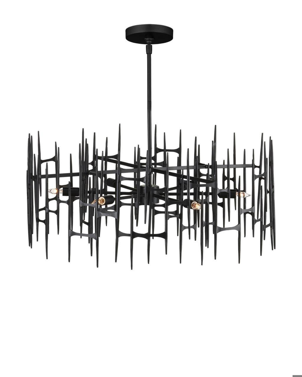 Attingham Black Chandelier