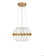Coquette Small Brass Chandelier