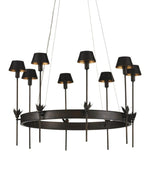 Coterie Bronze Chandelier
