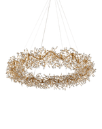 Crystal Bud Grande Ring Chandelier
