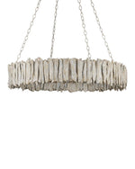 Driftwood Whitewash Ring Chandelier