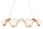 Equilibrium Brass Chandelier