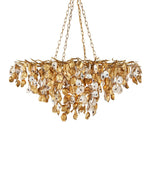 Lucullan Gold Chandelier