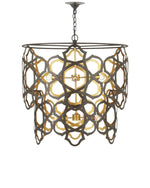 Mauresque Medium Bronze & Gold Chandelier
