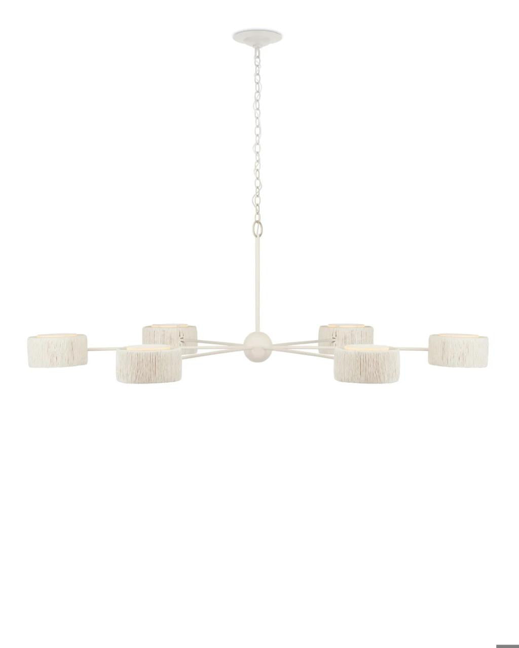 Monreale White Chandelier