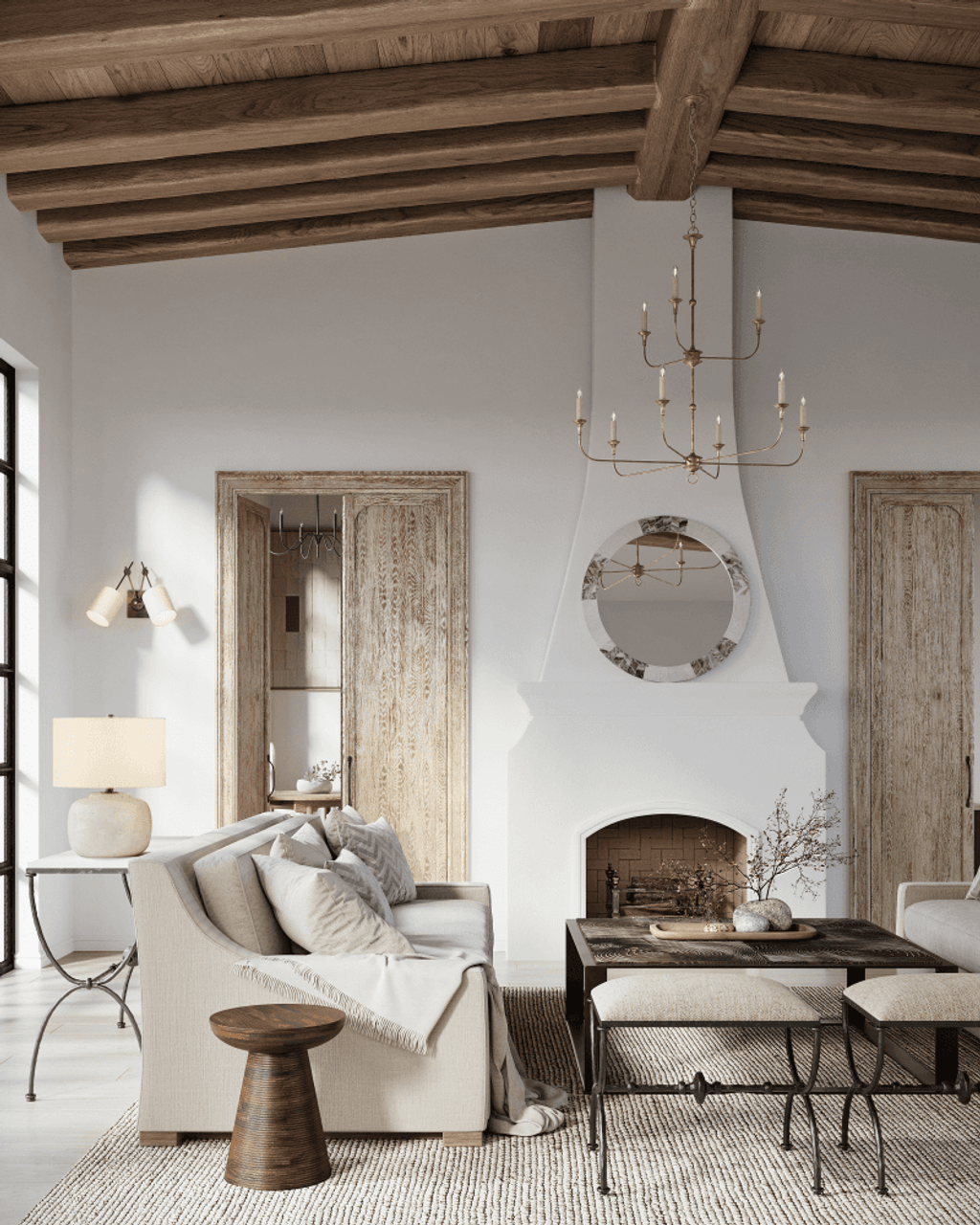 Nottaway Two-Tier Bronze Chandelier