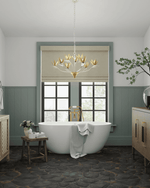 Paradiso Silver & Gold Chandelier