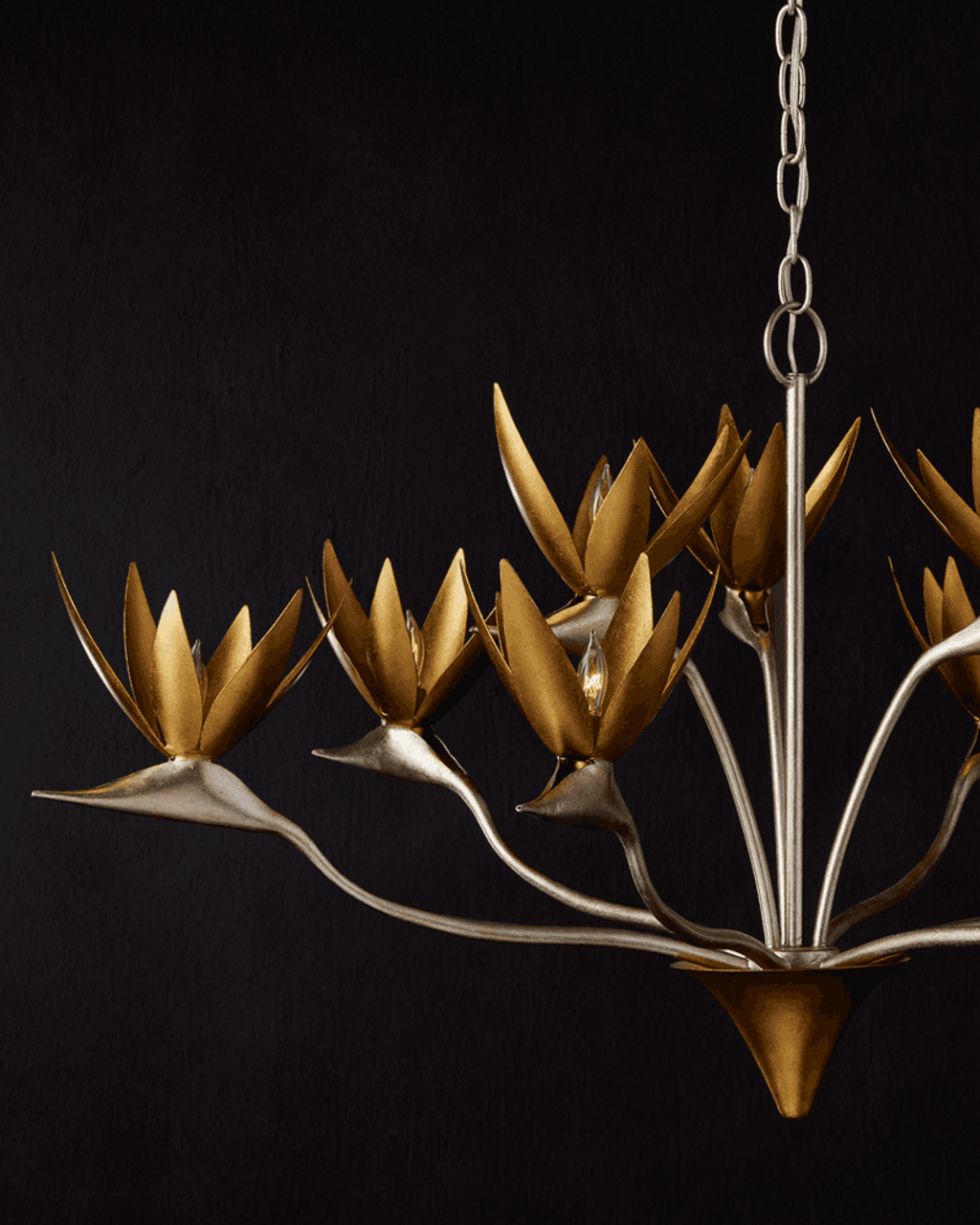 Paradiso Silver & Gold Chandelier