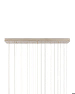Posh 15-Light Linear Multi-Drop Pendant