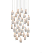 Posh 30-Light Linear Multi-Drop Pendant