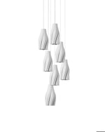Posh 36-Light Round Multi-Drop Pendant
