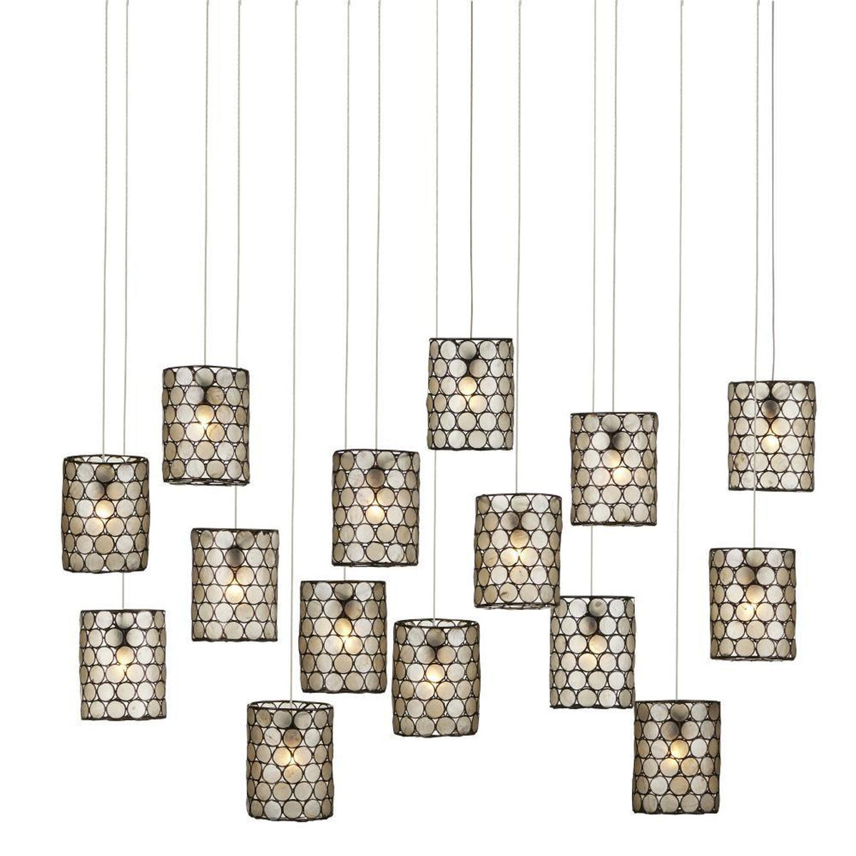 Regatta 7-Light Round Multi-Drop Pendant