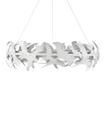 Tijereta White Chandelier