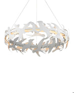Tijereta White Chandelier