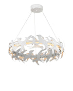 Tijereta White Chandelier