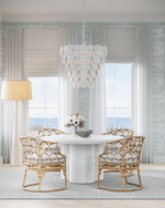 Tulum Extra Large White Chandelier