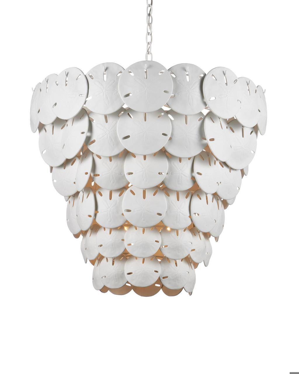 Tulum Extra Large White Chandelier