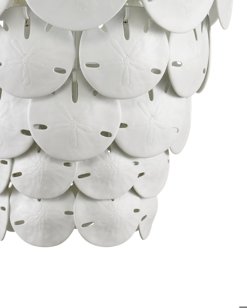 Tulum Large White Chandelier