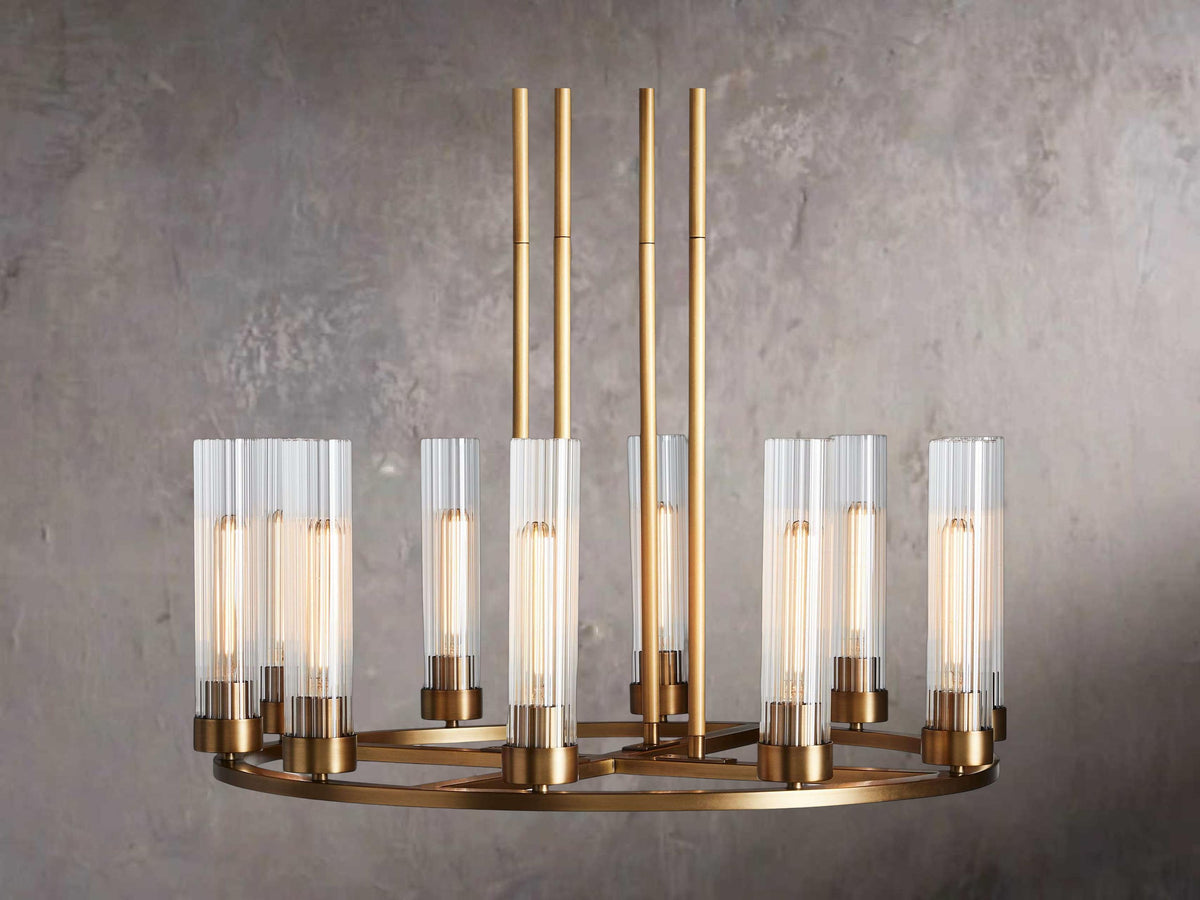 Andrese Ten-Light Circular Chandelier