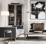 Torche De Verre Round Chandelier 70"