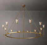 Torche De Verre Round Chandelier 70"