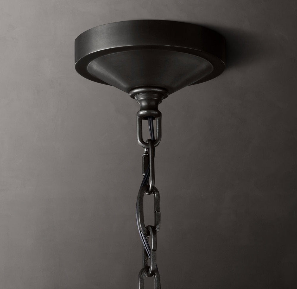 19th C. English Openwork Outdoor Pendant