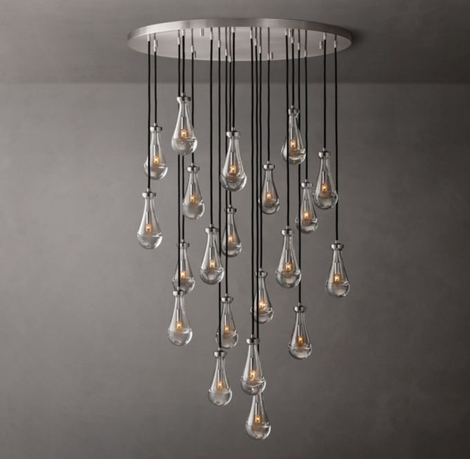 Rain Round Chandelier 47"