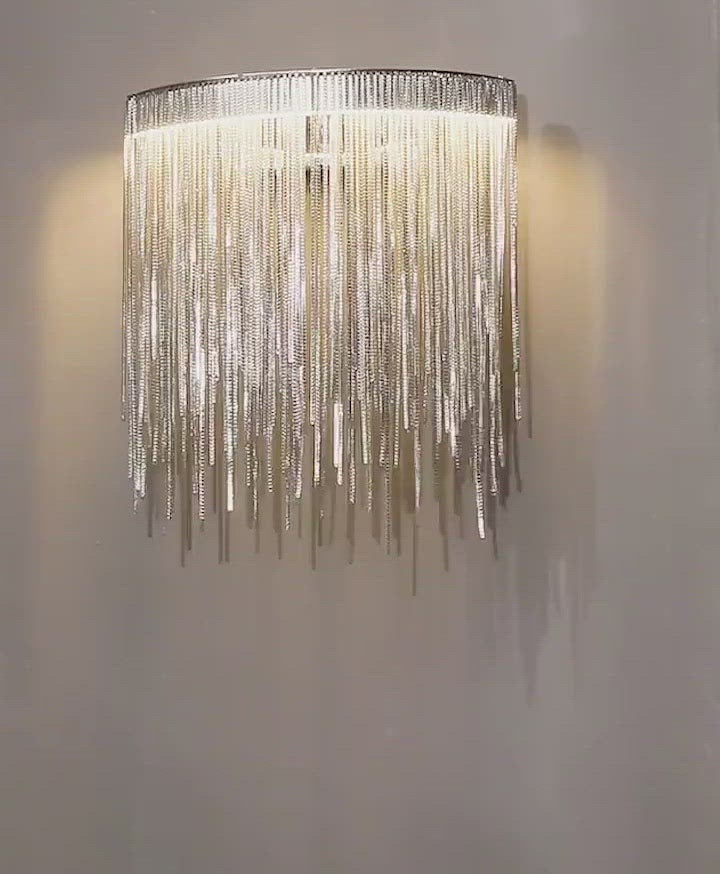 Cadena Tassel Wall Sconce