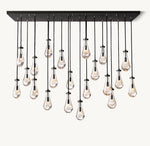 Rain Rectangular Chandelier 72"