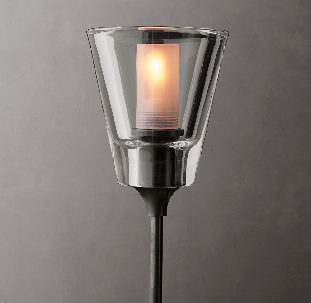 Torche De Verre Round Chandelier 58"