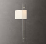 Vela Octagonal Bar Sconce - Rectangular Shade