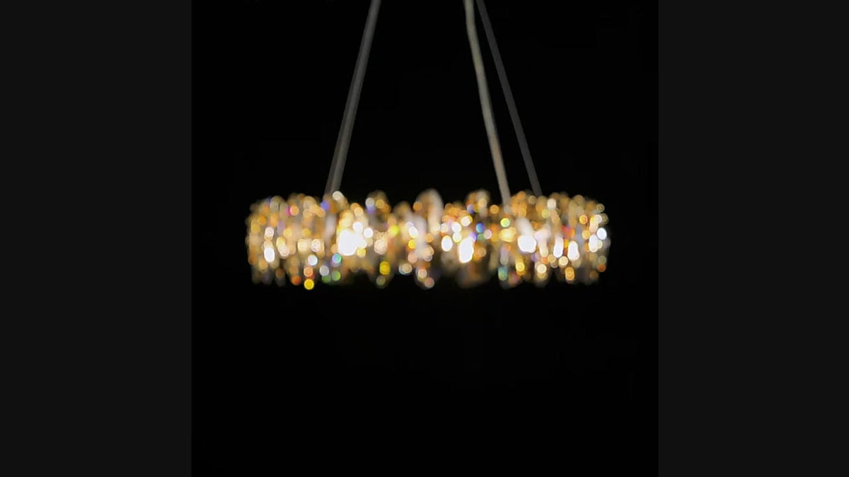 Lazzo Crystal Modern Chandelier