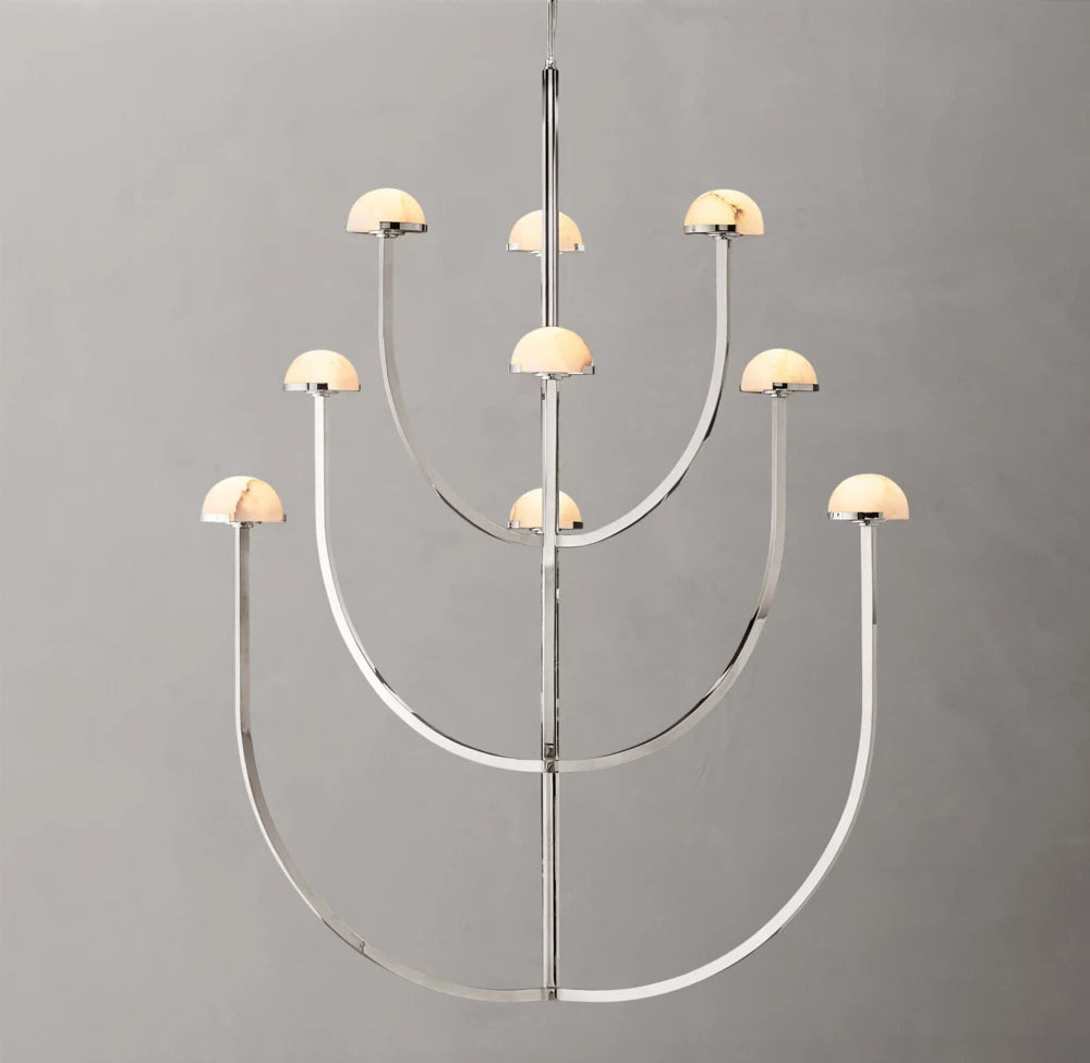 Pedra Round Chandelier 32"